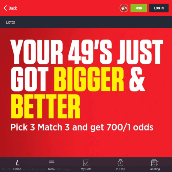 Ladbrokes Casino Lotto Promo